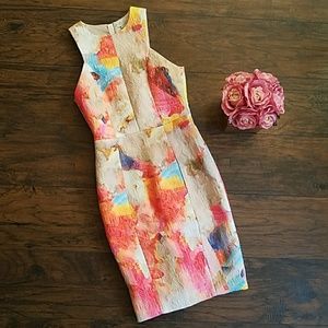 H&M Rainbow Watercolor Dress
